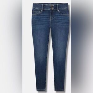 Torrid Dark Blue Skinny Jeans